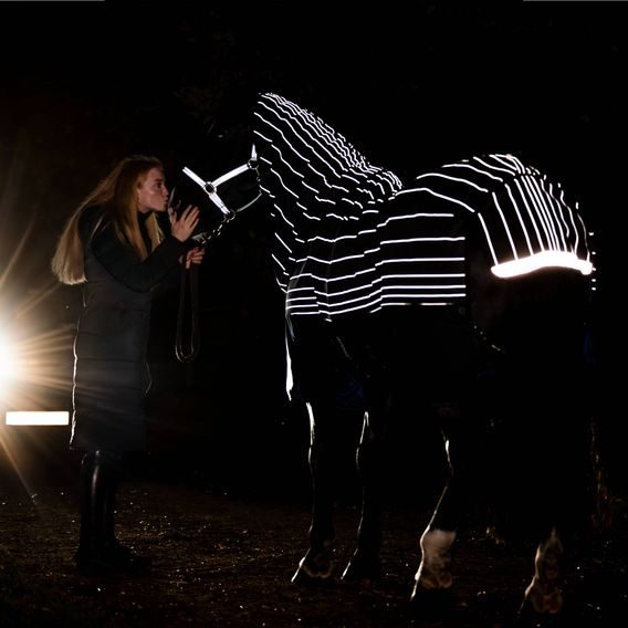 Deka výběhová Horseware Amigo 1200D FieldSafe Reflection Plus 50g