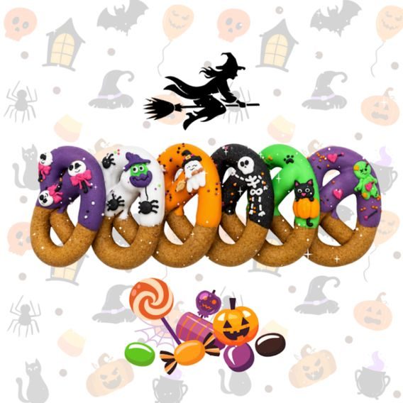 Pamlsky Candy Horse Preclíky Haloween 225g 6ks