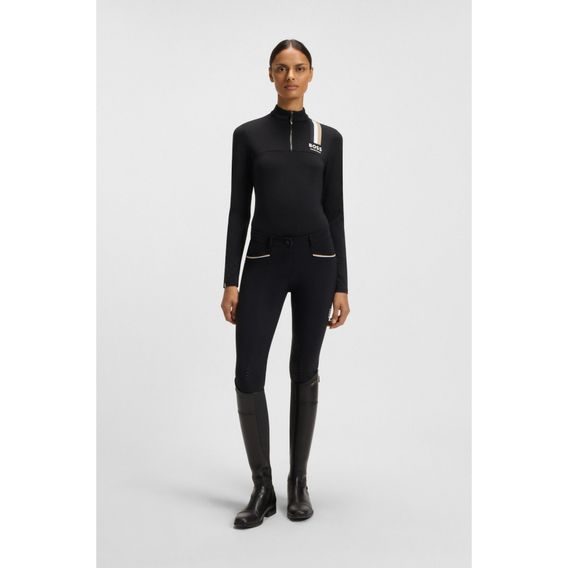 Tričko Boss Equestrian Lia Signature Stripe dámské Kolekce 2026/27