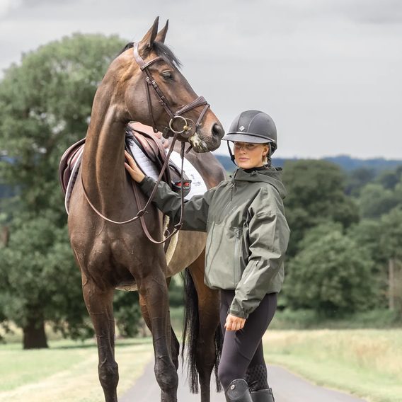 Bunda Equidry Waterproof Storm Smock dámská