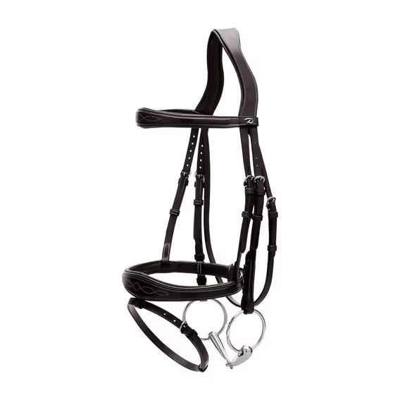 Uzdečka Dy'on Anatomic Flash Noseband USABAB