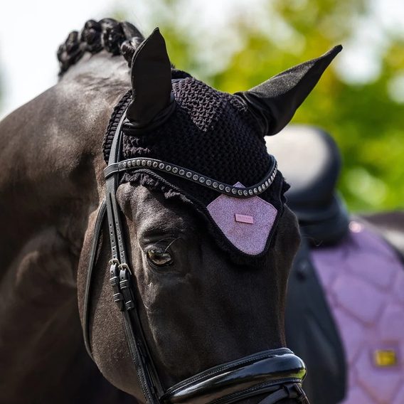 Čabraka na uši Equestrian Stockholm Pink Glimmer Kolekce 2026/27
