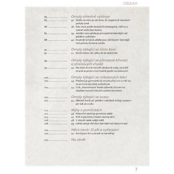 Publ Welter-Böller, Welter, Weigand 50 nejčastějších omylů při výcviku koní