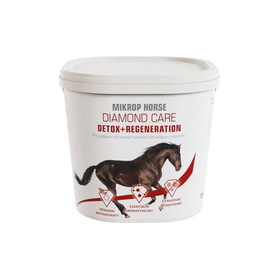 Mikrop Horse Diamond Care Detox + regeneration 1,5kg EXPIRACE 11/2026