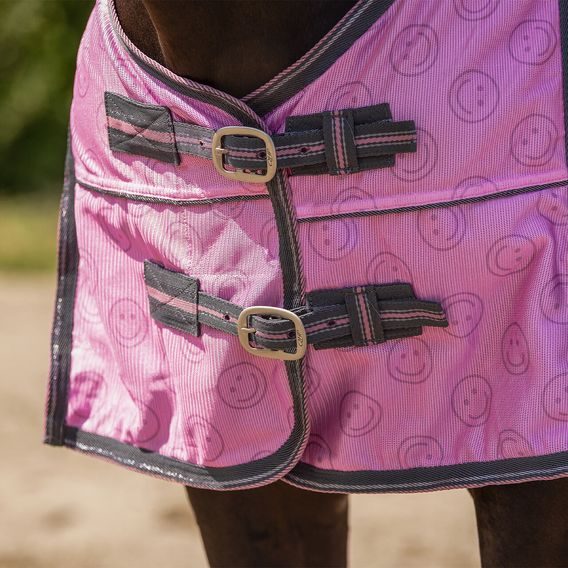 Deka síťovaná QHP Collection s krkem + maska na hlavu