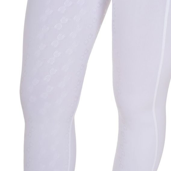 Jeggings Equestro Full Grip dámské S bílá/bílá - SLEVA - použité na focení