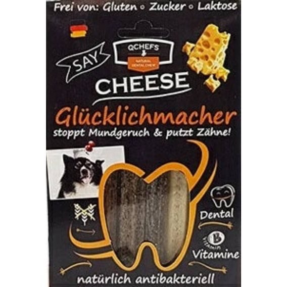 Qchefs Tyčinky na čištění zubů pro psy Taste mix 4ks 90g