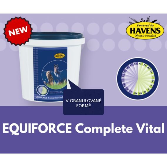 Havens EquiForce Complete 20 kg NEW granulovaný