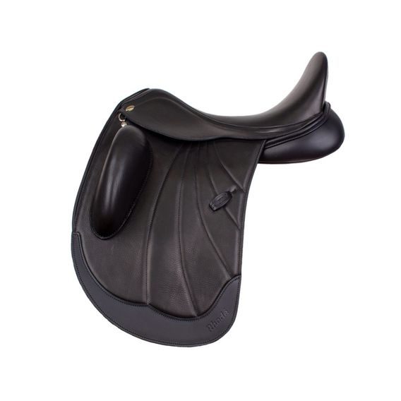 Sedlo drezurní KenTaur Rhodé GRP Slim 17,0/2 DK vlna černá MK AKCE - lehce použité