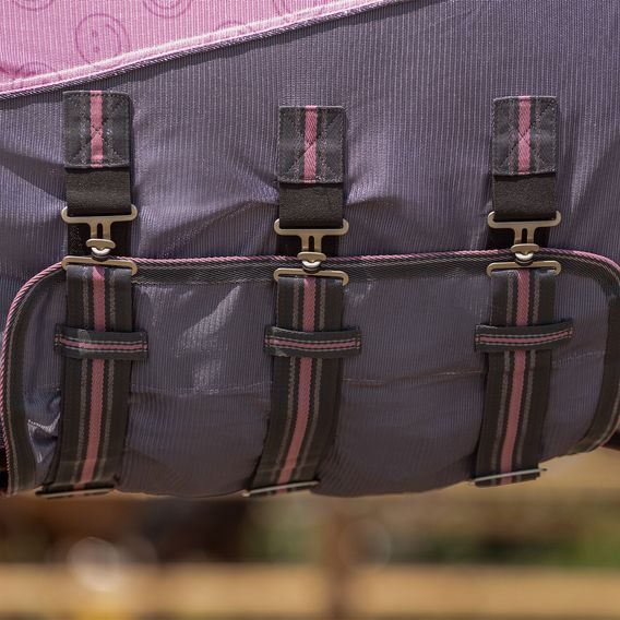 Deka síťovaná QHP Collection s krkem + maska na hlavu