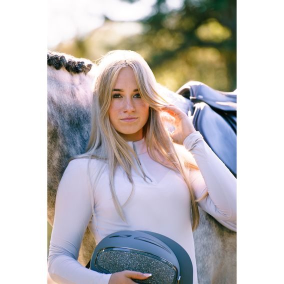 Jezdecká ochranná helma Imperial Riding Olania Deluxe Lady