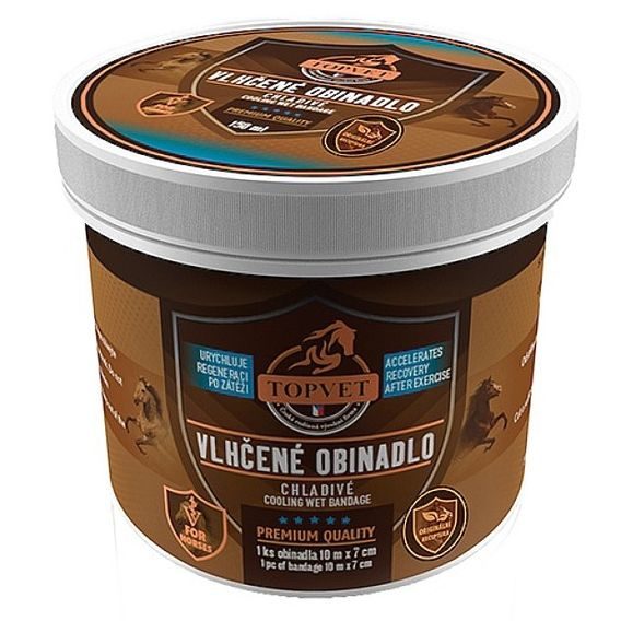 Topvet Vlhčené obinadlo chladivé 1ks DOPRODEJ
