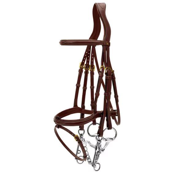 Uzda Dy'on Flash Noseband Double DYLAAA