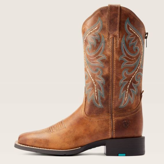 *W* Westernové boty Ariat Round Up Back Zip dámské Kolekce 2025