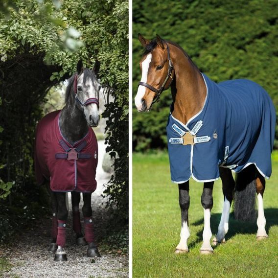 Deka lehká Horseware stájová Rambo Helix Disc