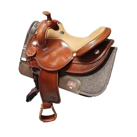 *W* Westernové sedlo Allround Westwood USA 16" FQH hnědé