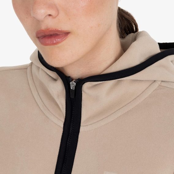 Mikina Equestro Fleece Hoodie Full Zip dámská Kolekce 2026/27