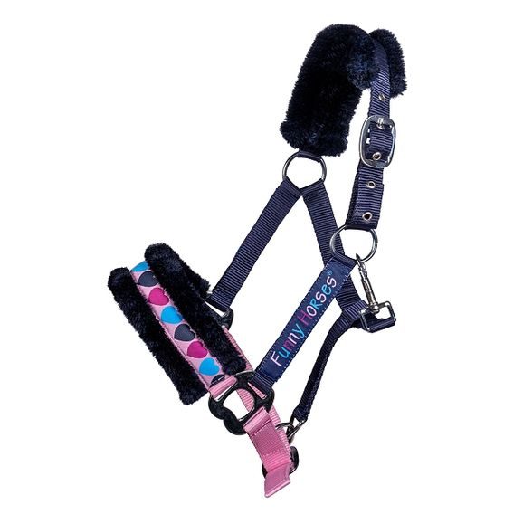 Ohlávka HKM Funny Horses Hearts