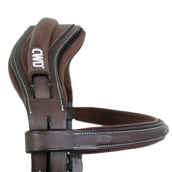 Uzdečka CWD Sport Color Anatomic s mexickým nánosníkem