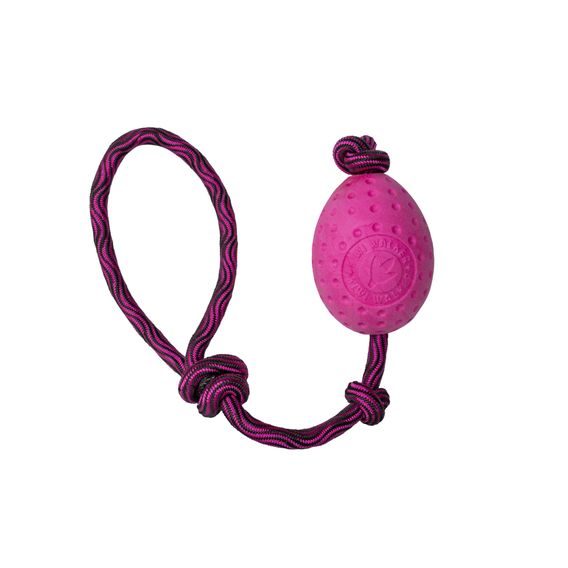 Hračka pro psa EGG Maxi plov. z TPR růžová Kiwi