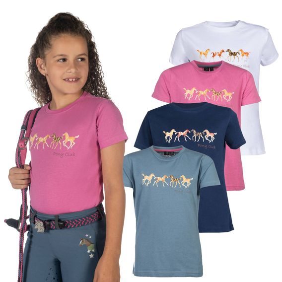 Tričko HKM Pony Club dětské