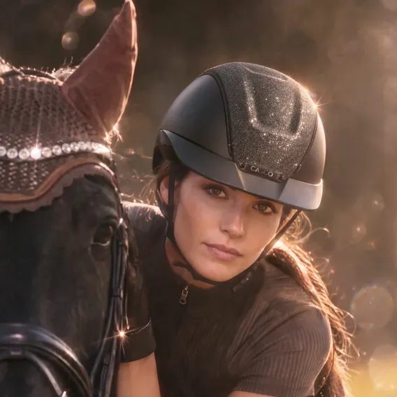 Jezdecká helma Casco Duell Glimmer Shade