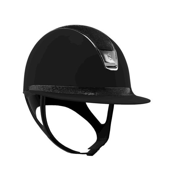 Jezdecká helma Samshield MissShield Shadowmatt 2.0 TP+FB Spring Flower/Chrome Black