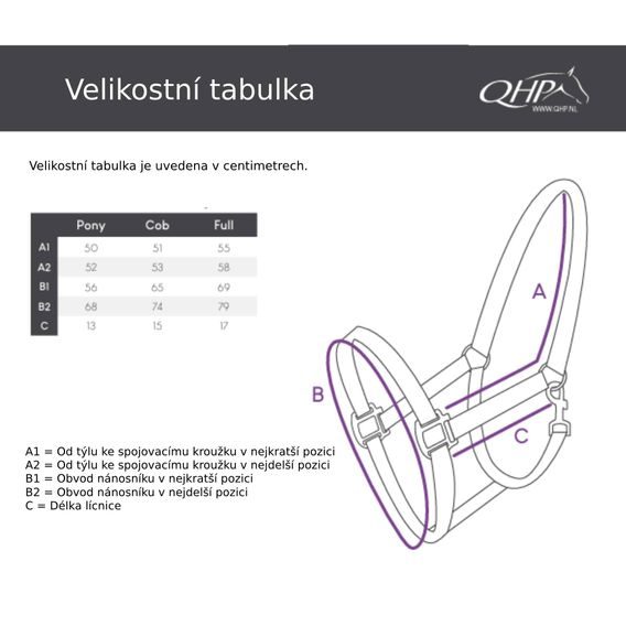 Ohlávka s vodítkem QHP Fayen KOLEKCE 2024/25