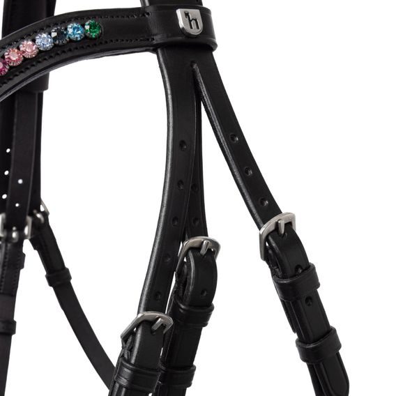 Uzdečka Horze Rainbow Dash angl. komb. nánosník