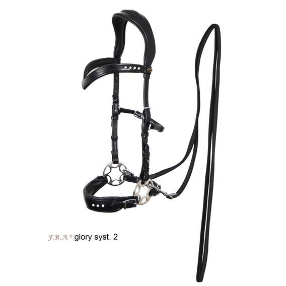 Uzdečka s hackamore F.R.A. Glory System 2