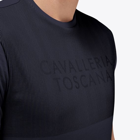 Tričko Cavalleria Toscana Stripe Logo pánské KOLEKCE 2023