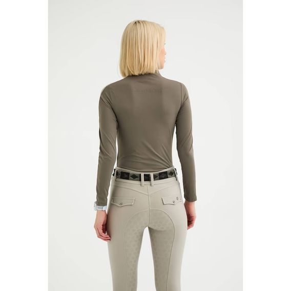 Tričko Maya Dolorez Fitted Halfzip s dl. rukávem dámské NA OBJEDNÁVKU