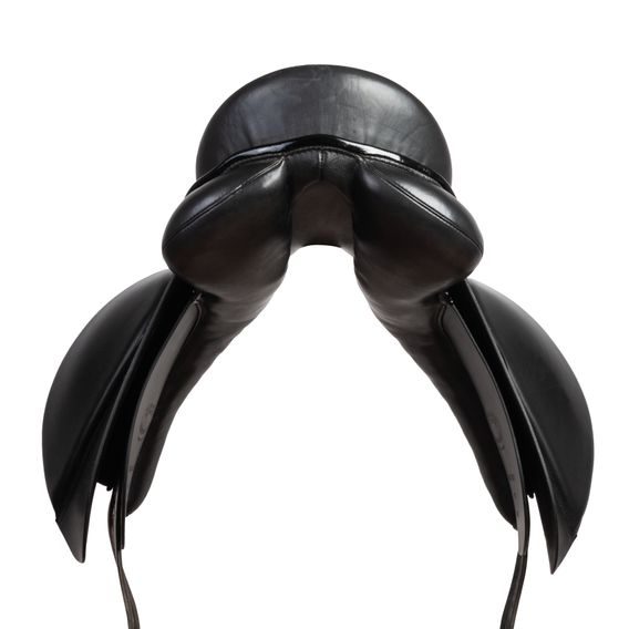 Komise č.P89605 Sedlo Passier Young star II 15,5 černé vč. 078801 + Passier modrý obal + větší i menší opěrky