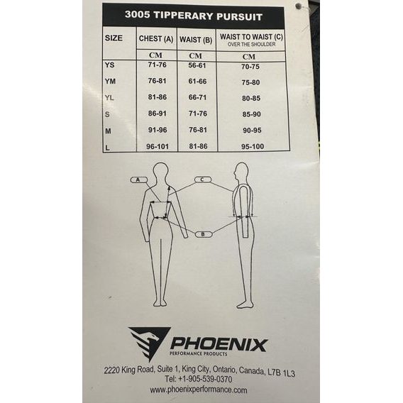 Bezpečnostní vesta Phoenix Tipperary EN13158 dětská DOPRODEJ
