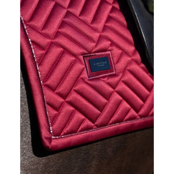 Podsedlová dečka Equestrian Stockholm Modern Bordeaux