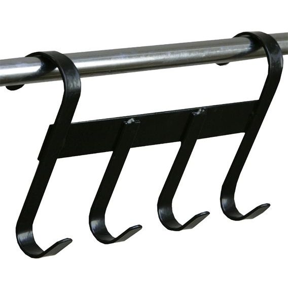 Kovový věšák na uzdečky na box