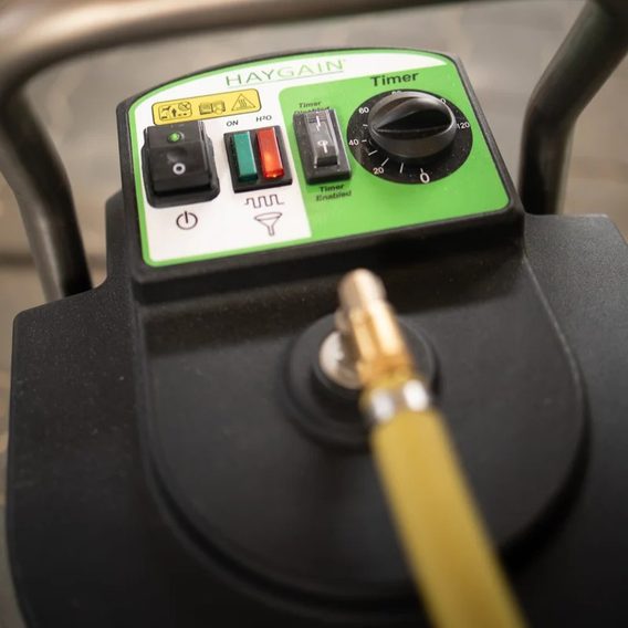 Generátor k napařovači sena Haygain 2000 TEST