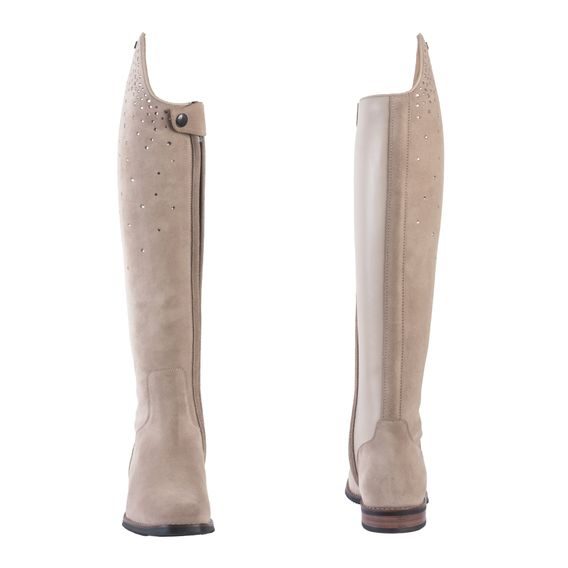 Jezdecké boty vysoké Kingsley Capri Suede Waterproof