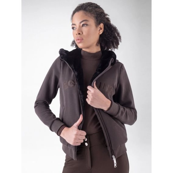 Mikina Equiline Eqgert Soft Tech Full Zip Hoodie dámská Kolekce 2026/27