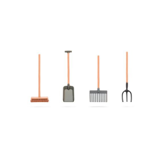 Faunica 96038 - Malá stáj s koněm a příslušenstvím