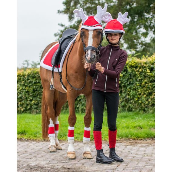 Podsedlová dečka QHP Christmas KOLEKCE