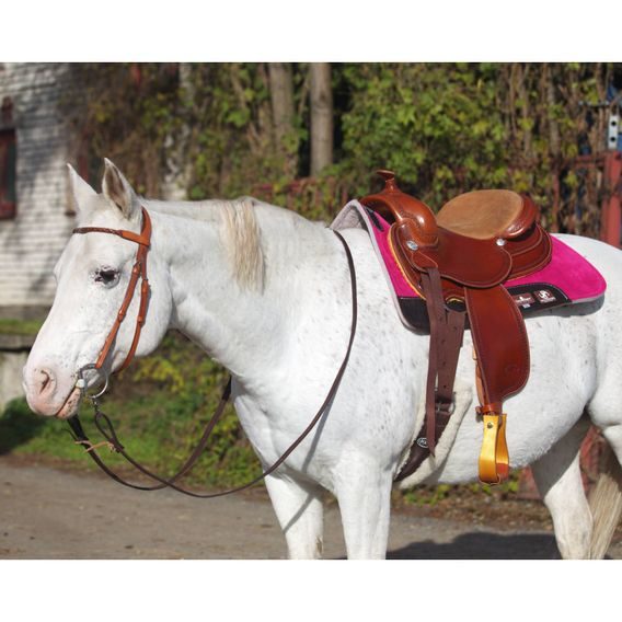 *W* Westernové sedlo Allround Westwood USA 16" FQH hnědé