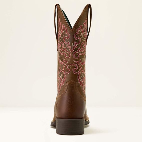 *W* Westernové boty Ariat® WMS Round Up Wide Square Toe StretchFit dámské Kolekce 2025