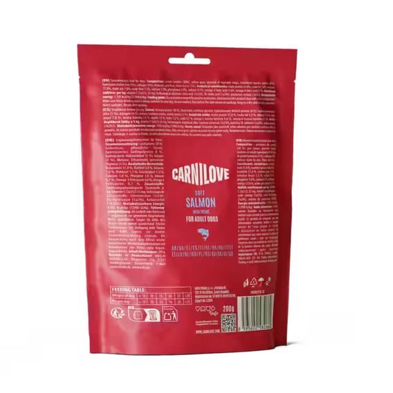Pamlsky Carnilove Dog Soft Snack 200g - Small Bite