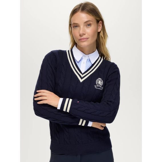 Svetr Tommy Hilfiger Equestrian Roseville dámský Kolekce 2026/27