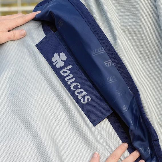 Krční díl Bucas Power Turnout Combi stříbrný L - SLEVA - použité na focení