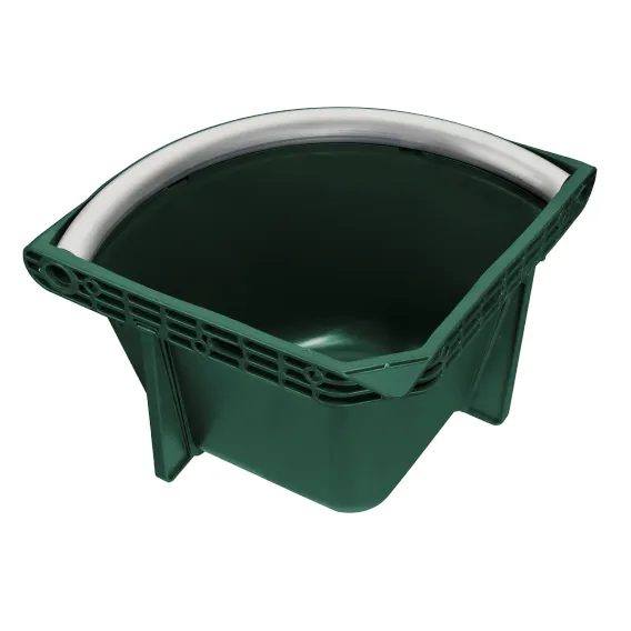 Plastový žlab standard rohový CASSINI