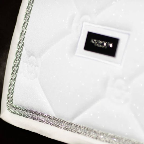 Podsedlová dečka Equestrian Stockholm Crystal White Glimmer