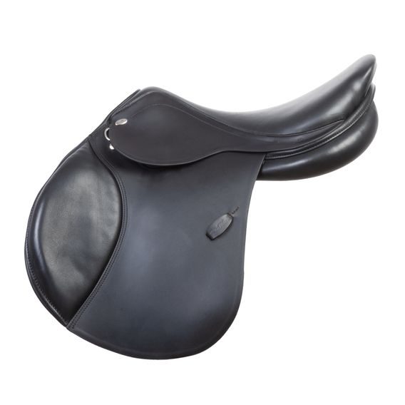 Sedlo skokové KenTaur Kronos 17,5/2 VINTAGE latex černá ISB SLEVA -15% lehce použité