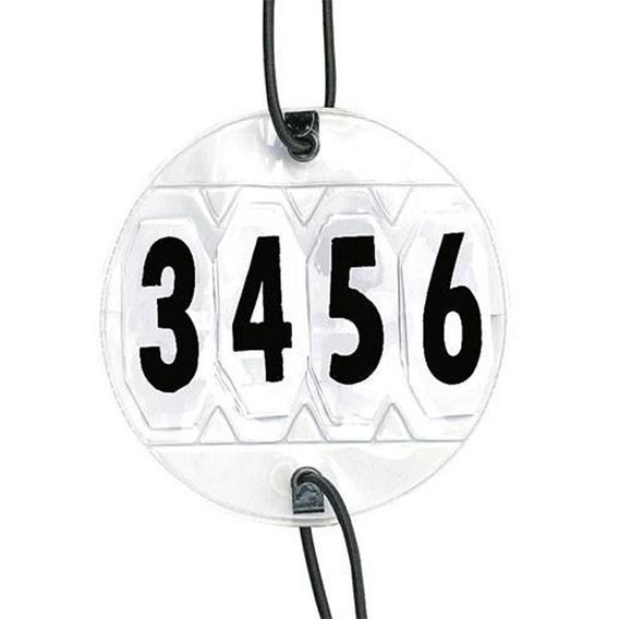 Sada startovních čísel HKM 4místná pr černá